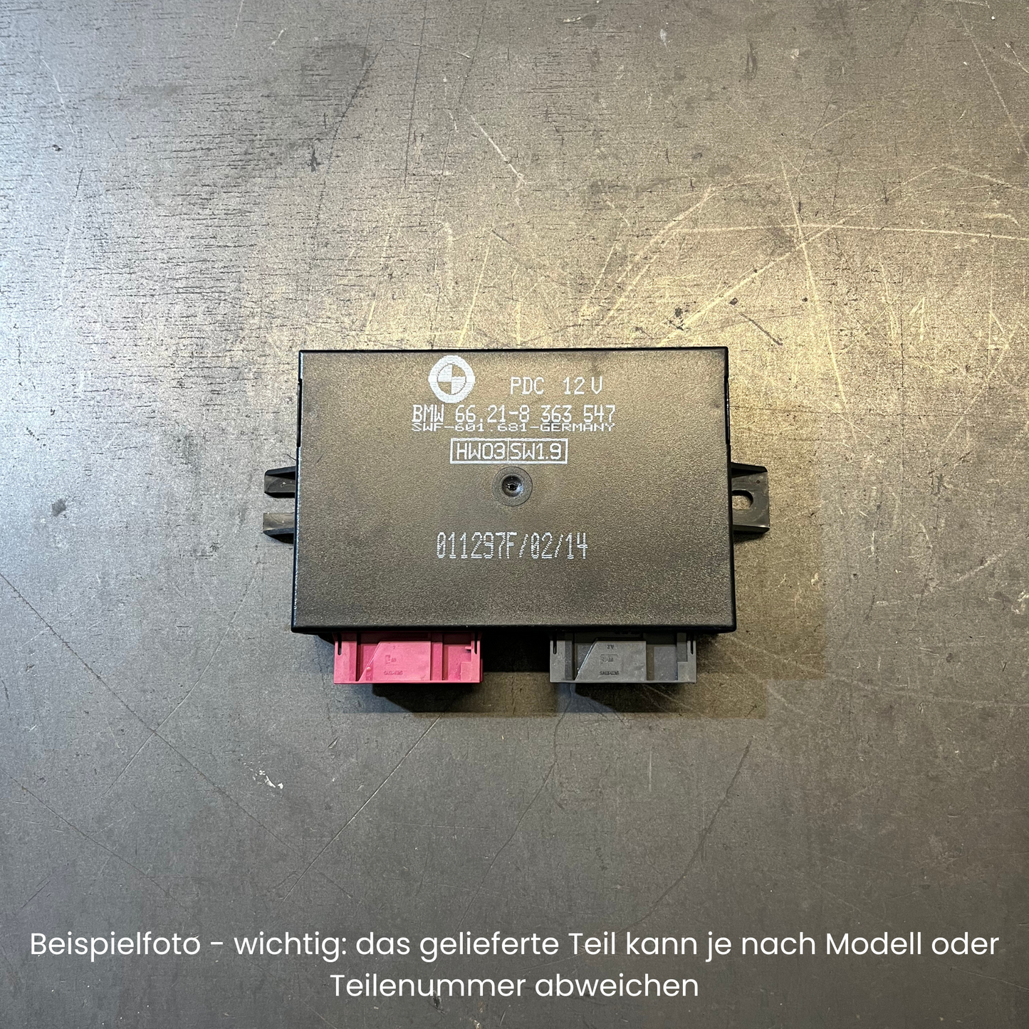 PDC Steuergerät Schwarz