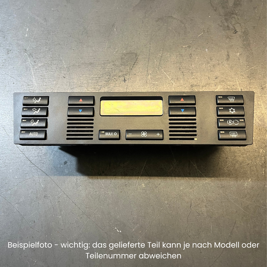 Klimabedienteil MAX