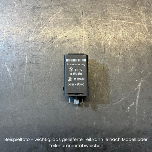 Relais schwarz länglich