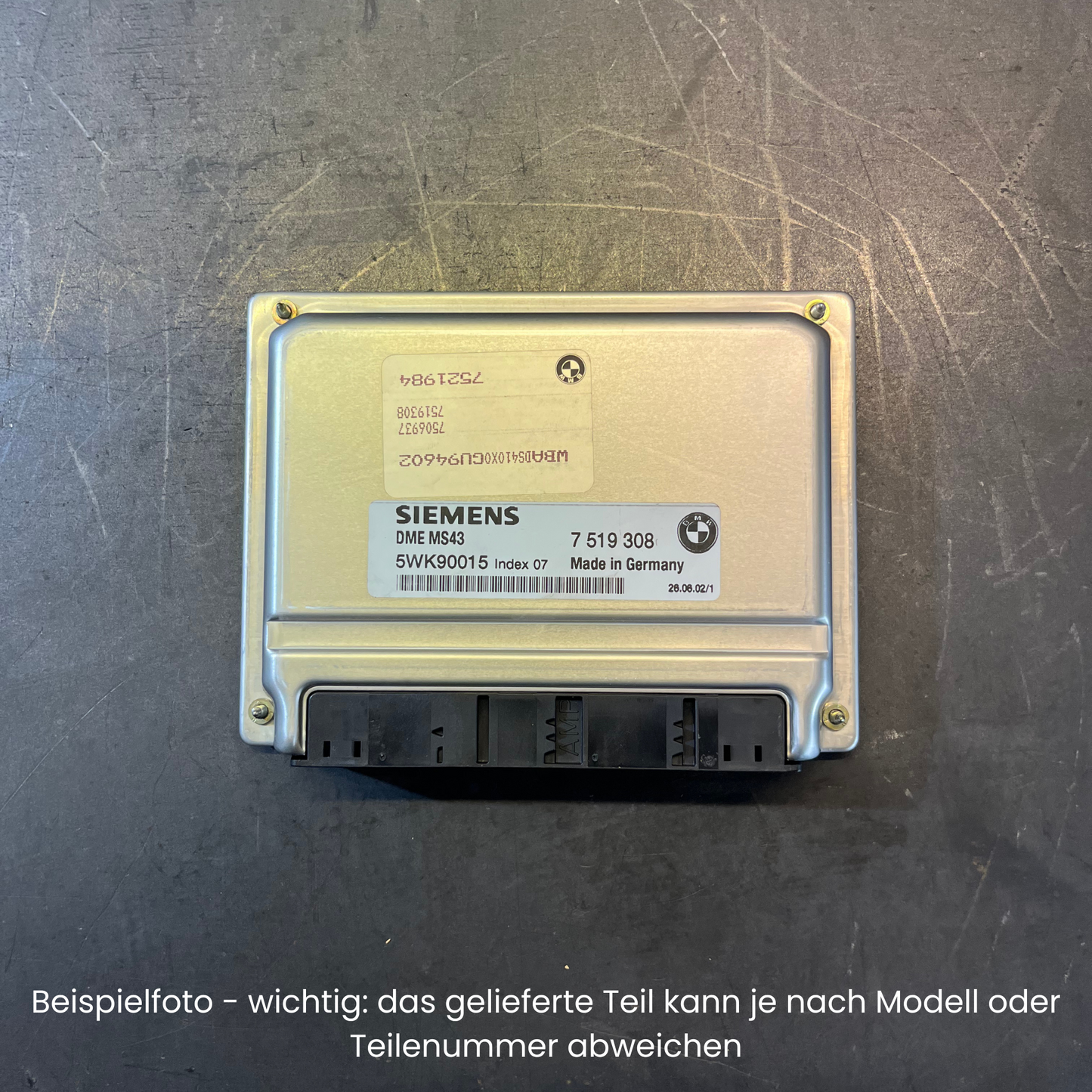 Digitale Motorelektronik (DME MS43)